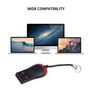 USB 2.0 microSD Card Reader Compact Memory Card Adapter Image 3