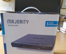 BNIB Majority DVD player, +over 30 free DVD'S