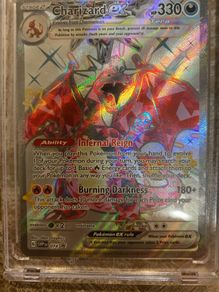 Crystal silver Charizard