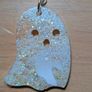 Handmade Halloween Ghost Earrings Image 2