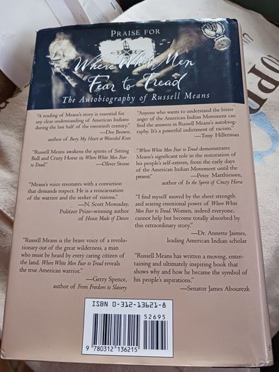 Where White Men Fear to Tread/ Russell Means1995