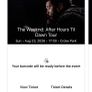 2 standing tickets for the Weeknd Image 2