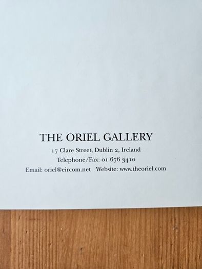Markey At The Oriel. By Patrick O'kelly. Beautiful First Edition Large Volume Hardback With Dustjacket In Very Good Condition.  See Photos For Same.
