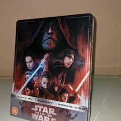 Star Wars Episode VIII: The Last Jedi - Zavvi Exclusive 4K Ultra HD Steelbook (3 Disc Edition includes Blu-ray)