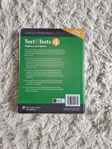 3 Maths Books leaving cert