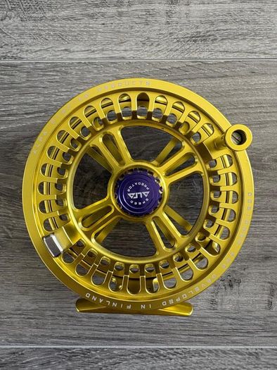 Alfa Arctic Speed Fly Reel Honey Yellow - Predator (#7 to #10)