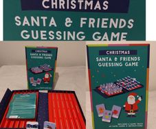 Christmas Santa And Friends Guessing Game NEW IN BOX