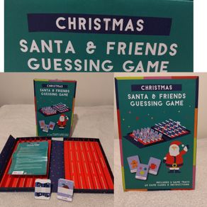 Christmas Santa And Friends Guessing Game