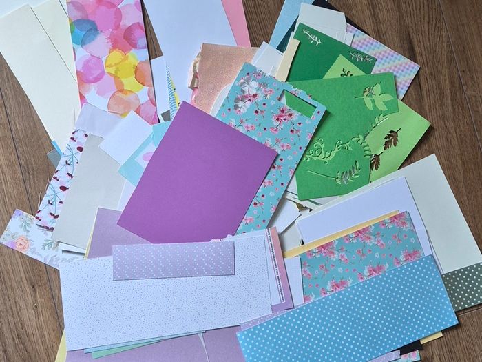 Job lot Craft Card and Papers