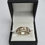 Brand New 925 Silver & 9ct Gold Ring Image 2