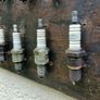 vintage sparkplug display board Image 3