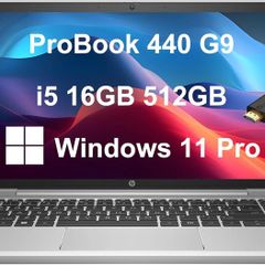 HP ProBook 440 G9 14'' Notebook i5-1235U 12th Gen 16GB RAM 256GB SSD Windows 11 Pro.
