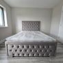 New Double & King Size Bed Frame With Mattress Opt Image 10