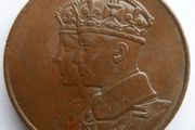 LARGE 1939 Canada Royal Family Visit Token