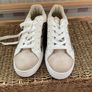 trainers Bnwt white leather effect with snakeskin detail size 40 sixth sens brand Image 10
