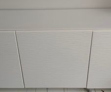 White 3-door sideboard / chest
