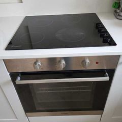 From new build: oven, fridge, induction hob and cooker hood