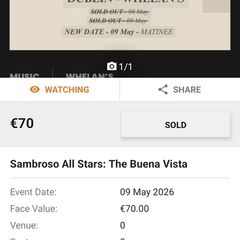 concert ticket