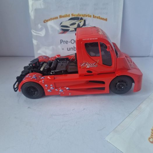 Fly Buggyra MKII Racing Truck - Bud Racing #4 (Slot Car Scalextric))