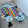 Hot Wheels Mario Kart Rainbow Road Race Track Playset Image 2