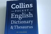 Collins English dictionary and thesaurus