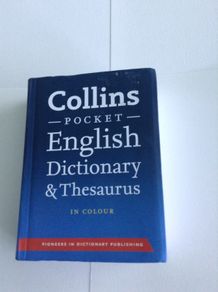 Collins English dictionary and thesaurus