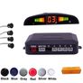 New Car Parking Sensor 4 Kit Rear Reverse Sensors Alarm Backup Radar System LED Display Warning in Black / White / Blue / Silver/Red Image 4