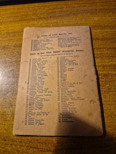 Antique, 1920. St Malachy Primate and Patron of Armagh. Irish Messenger Series