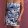 Fiorucci viral asos dress denim Image 6