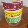 Luminarc Vintage Mid Century Hexagonal Red Stemmed Glasses ( 4 ) plus Free Water Jug Image 5