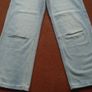 Light wash wide leg jeans Image 5