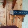 Rustic Wall Hang Shelves made from old books Image 7