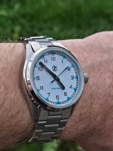 Zelos Swordfish 38mm Full Lume Dial