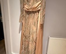 Luxury beaded mermaid dress
