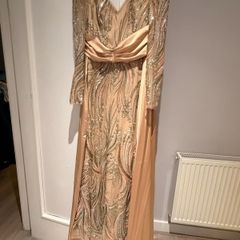 Luxury beaded mermaid dress