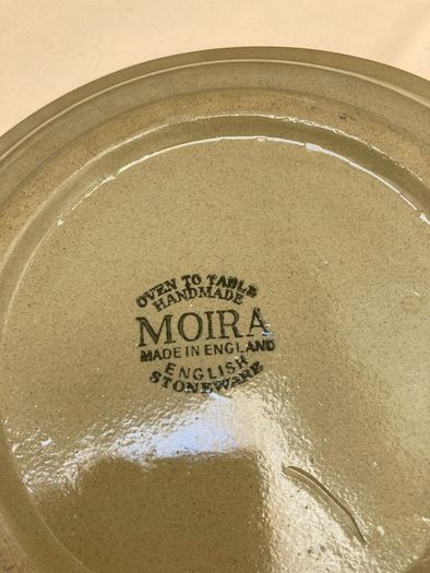 Moira Pottery Made in England Quiche Lorraine Dish 27.5 cm by 4.5 cm