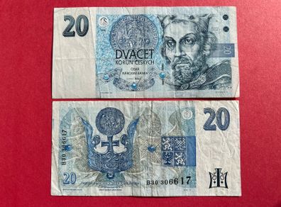 Czech Republic. 20 Korun. 1994