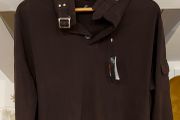 Men top, brown, new with price tag,