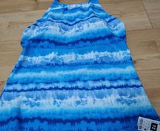 Blue Bikini Top Size 12 brand new
