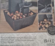 Indoor fountain box packed