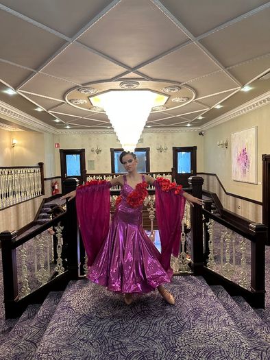 Ballroom dance dress