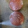 Terracotta Disused chimney pot lid x2 Image 5