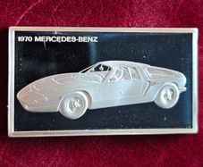 Mercedes 2oz silver bar (rare)