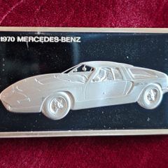 Mercedes 2oz silver bar (rare)