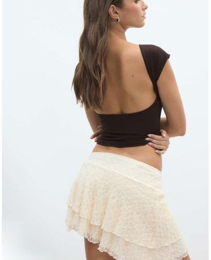 Stradivarius Lace Skirt