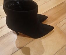 Cinders Black Ankle Boots
