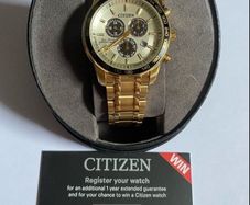 Citizen eco drive watch perpetual calendar solar power brand new with 6 years warranty