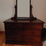 Antique Victorian Mahogany Dressing Chest Image 2