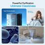 Smart Air Purifiers for Bedroom with H13 HEPA,Air Purifier for Home with USB Power,Quiet HEPA Filter Cleaner for Better Sleep,Air Frenshener,Allergies,Dust,Pet Dander,Odour,Smoke,Office,Desktop Image 5