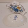 Beautiful Vintage Masons Ironstone Gravy Boat and Matching Underplate in the Regency Pattern, Circa 1940 Image 9